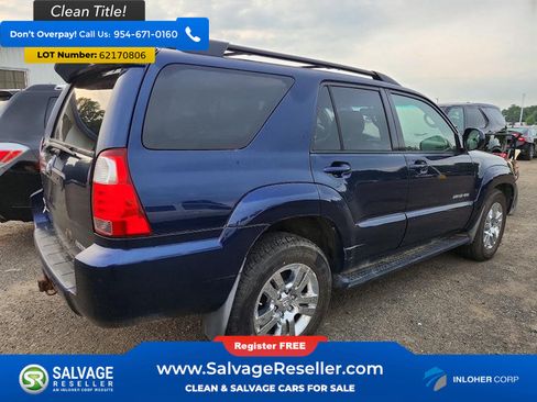 Used 2007 Toyota 4Runner Limited AWD/4WD image 4