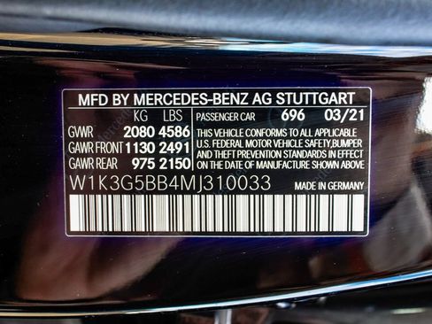 Used 2021 Mercedes-Benz A 35 AMG 4MATIC w/ Parking Assist Package image 15