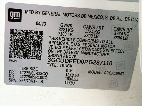 Used 2023 Chevrolet Silverado 1500 LT Trail Boss w/ Protection Package image 42