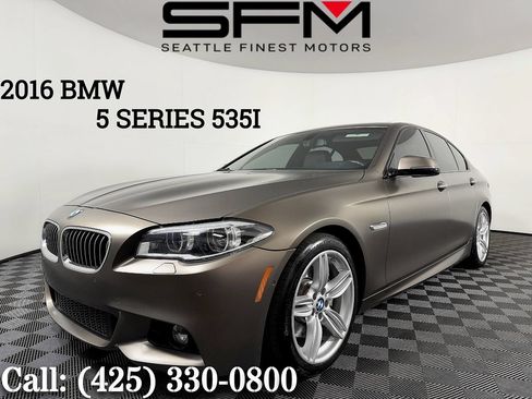 Used 2016 BMW 535i Sedan RWD image 1