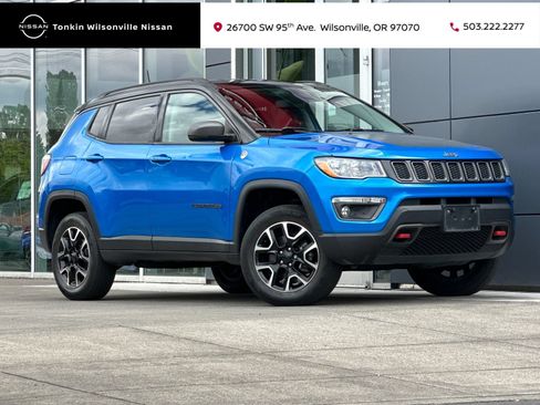 Used 2020 Jeep Compass Trailhawk AWD/4WD image 1