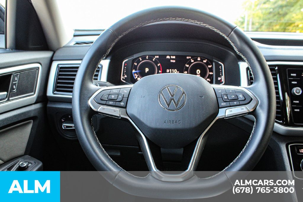 Used 2022 Volkswagen Atlas SE w/ Panoramic Sunroof Package FWD image 27