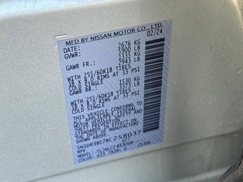 Used 2024 Nissan Pathfinder SV image 32