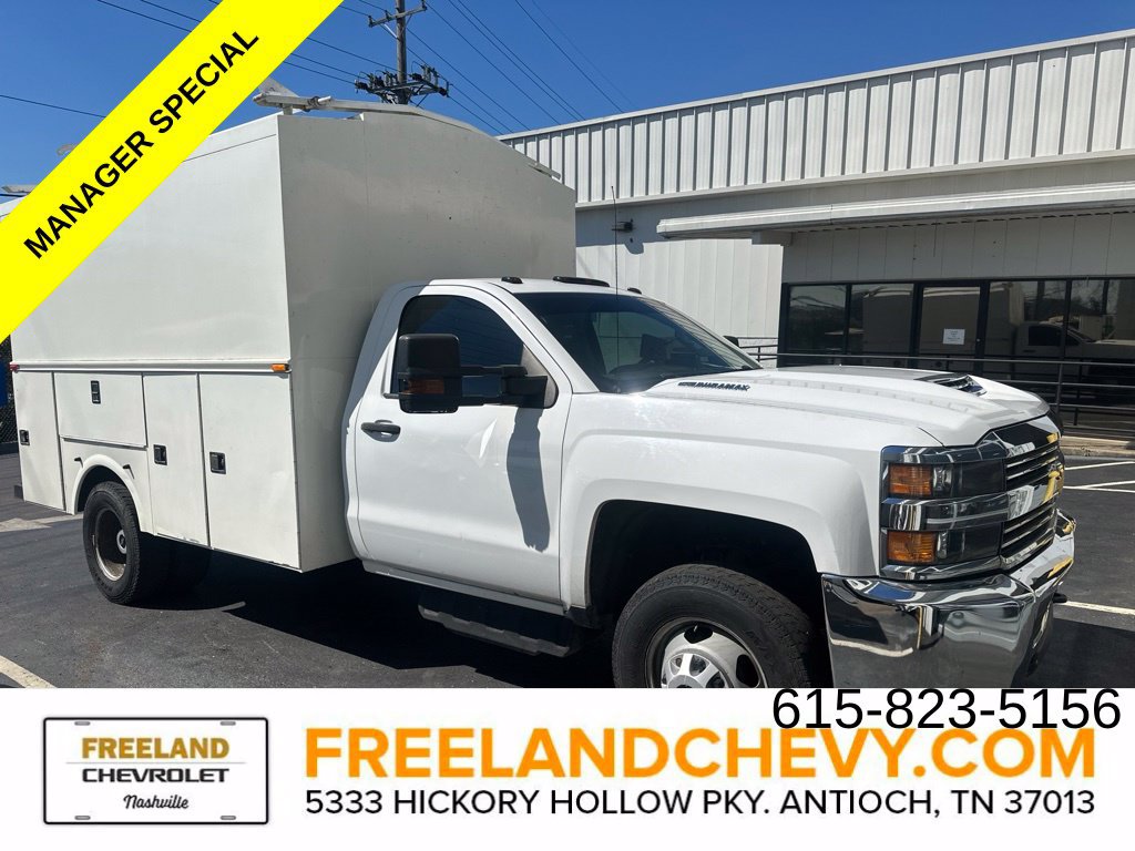 Used 2018 Chevrolet Silverado 3500 W/T w/ WT Convenience Package RWD image 4
