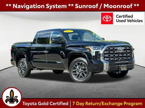 Certified 2025 Toyota Tundra Platinum AWD/4WD image 1