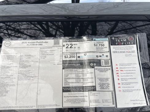 New 2026 Nissan Pathfinder Platinum image 12