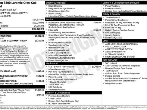 Used 2024 RAM 3500 Laramie w/ Night Edition image 40