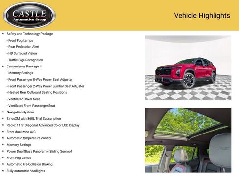 Used 2026 Chevrolet Equinox RS w/ Convenience Package III AWD/4WD image 4