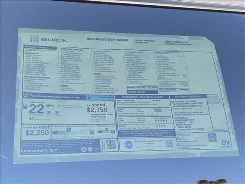 New 2026 Buick Enclave Sport Touring w/ Power Package FWD image 18