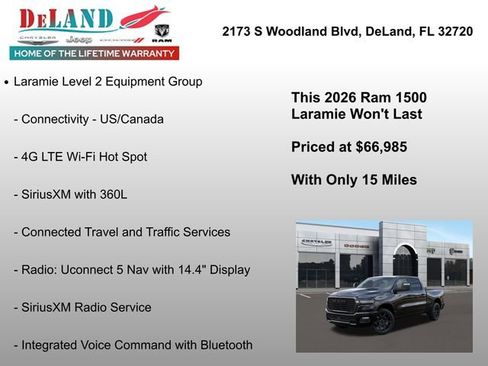 New 2026 RAM 1500 Laramie w/ Night Edition image 18