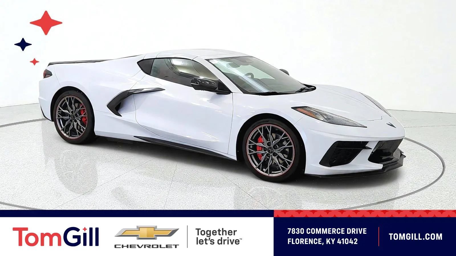 Used 2024 Chevrolet Corvette Stingray Preferred Cpe w/ Battery Protection Package RWD image 1