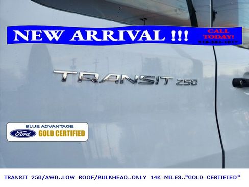 Used 2023 Ford Transit 250 Low Roof AWD w/ Exterior Upgrade Package image 21