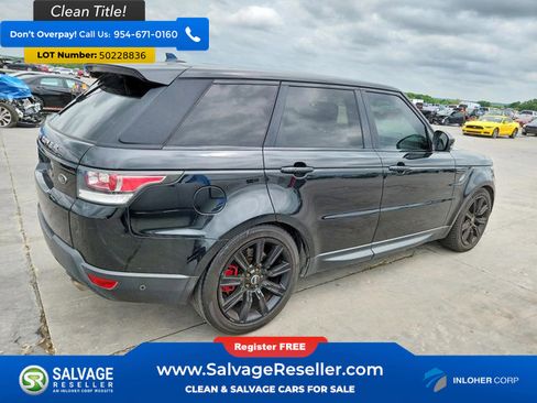 Used 2016 Land Rover Range Rover Sport Supercharged AWD/4WD image 4