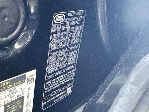 Used 2020 Land Rover Range Rover Velar S image 32