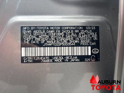 Used 2023 Lexus IS 500 w/ Accessory Package RWD image 28