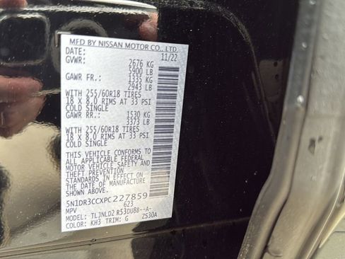 Certified 2023 Nissan Pathfinder SL AWD/4WD image 25