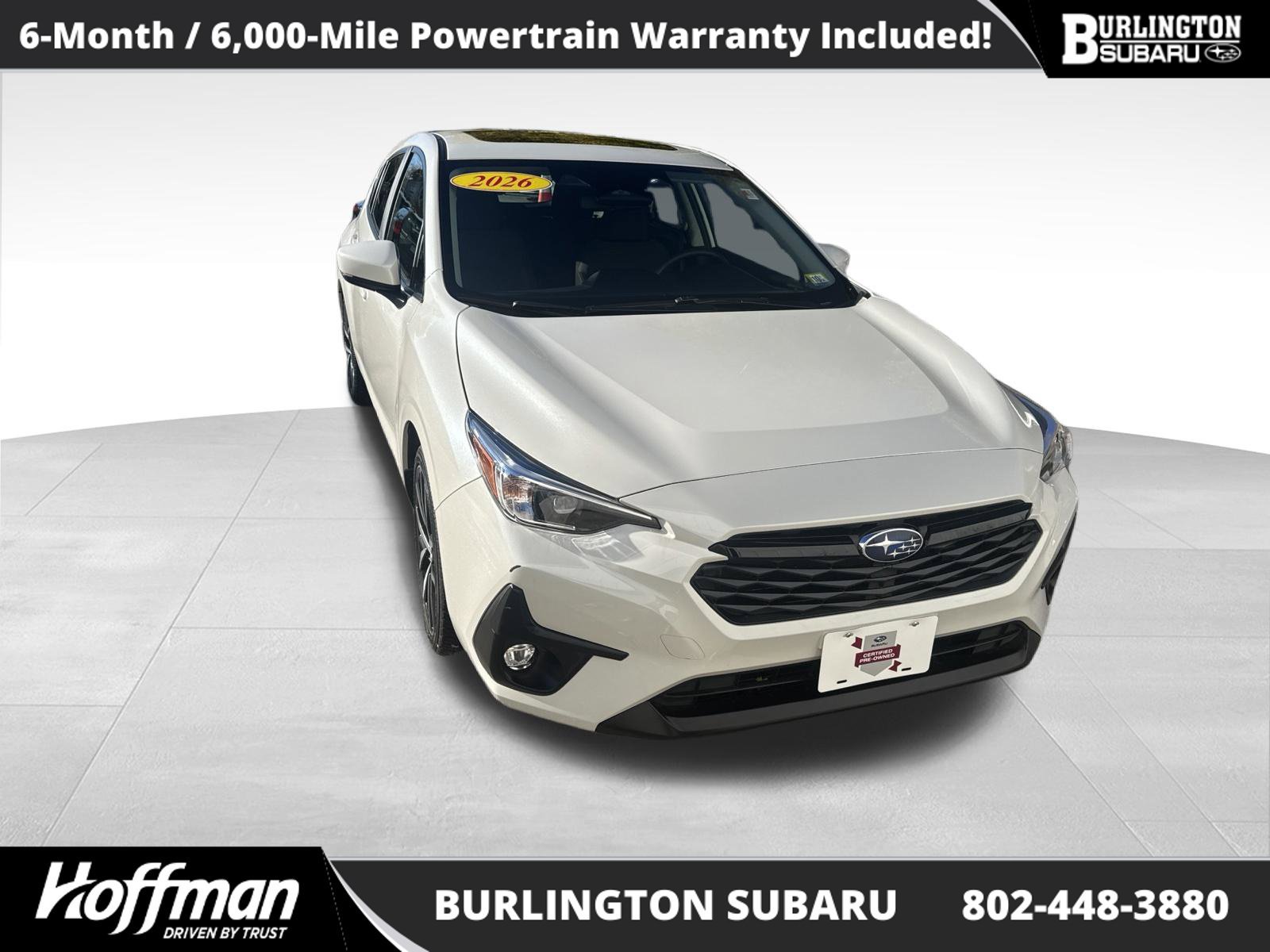 Certified 2026 Subaru Impreza 2.0i Sport AWD/4WD image 1