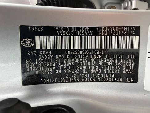 Used 2012 Toyota Camry XLE w/ Leather Pkg FWD image 62