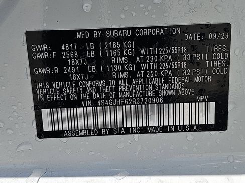 Used 2024 Subaru Crosstrek 2.5i Sport w/ Crosstrek Mirror Package image 14