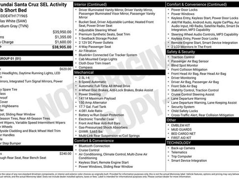 New 2026 Hyundai Santa Cruz SEL AWD/4WD image 4