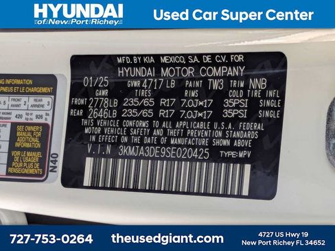 Certified 2025 Hyundai Tucson SE FWD image 31