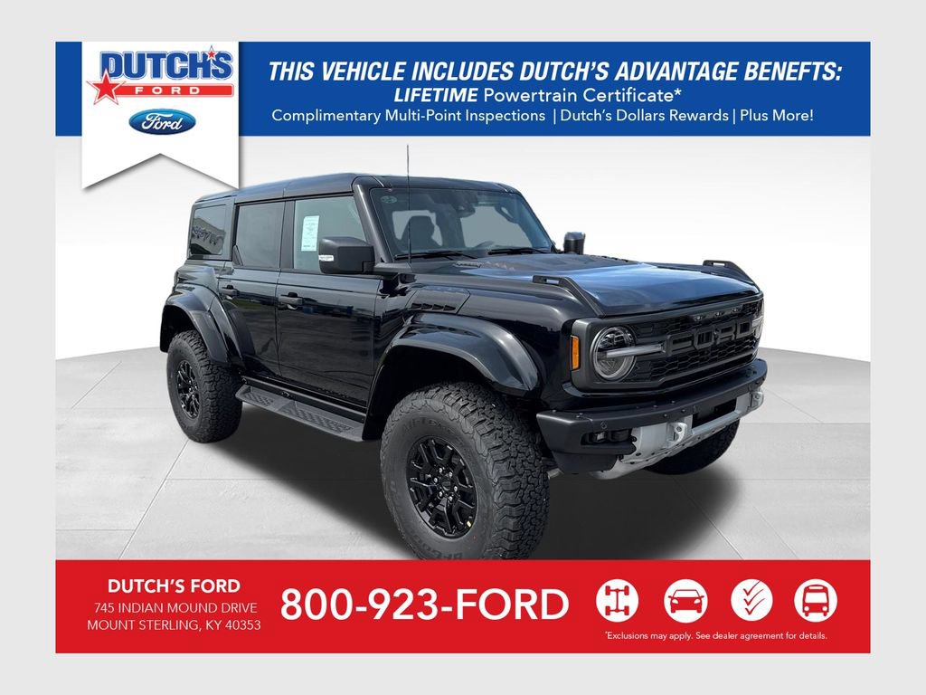 New 2026 Ford Bronco Raptor w/ Interior Carbon Fiber Pack AWD/4WD 360° Tour