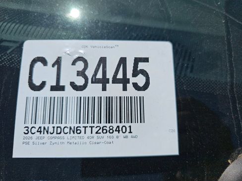 New 2026 Jeep Compass Limited AWD/4WD image 10