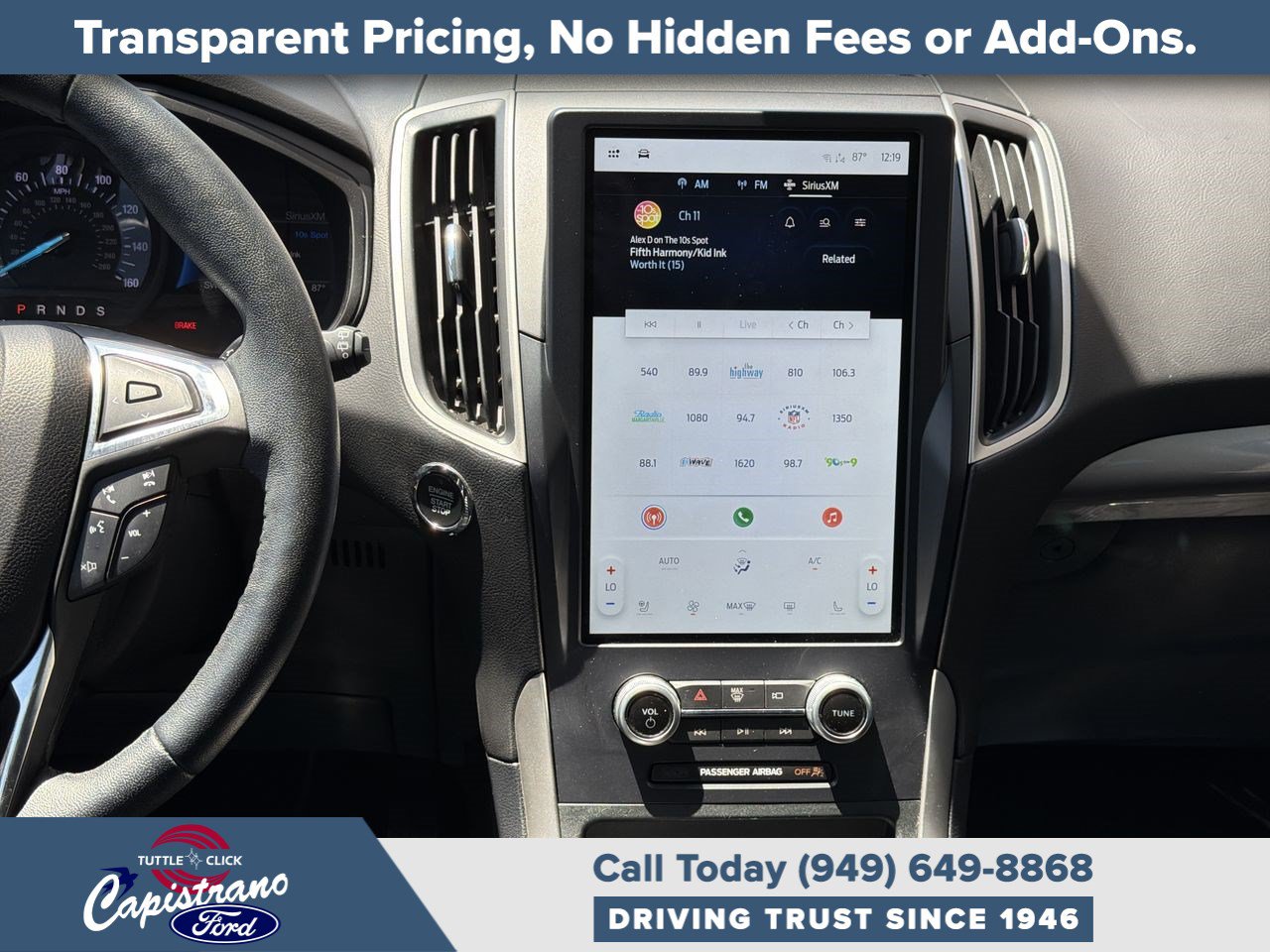 Used 2023 Ford Edge SEL w/ Convenience Package AWD/4WD image 19