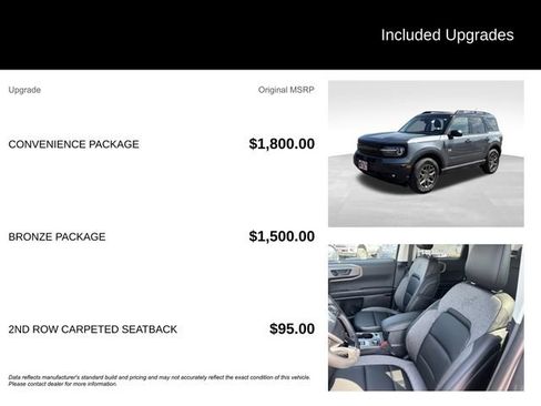 New 2026 Ford Bronco Sport Big Bend w/ Convenience Package AWD/4WD image 5