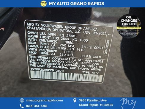 Used 2023 Volkswagen Atlas SEL image 35