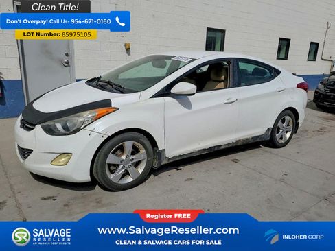 Used 2013 Hyundai Elantra GLS w/ Preferred Pkg FWD image 1