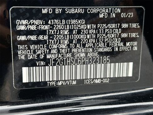 Used 2023 Subaru Crosstrek 2.5i Sport image 26