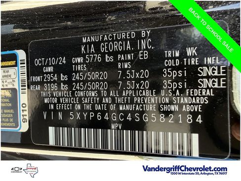 Used 2025 Kia Telluride S FWD image 30