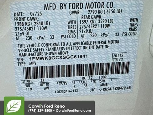 New 2025 Ford Explorer ST w/ Sun And Sound Package image 37