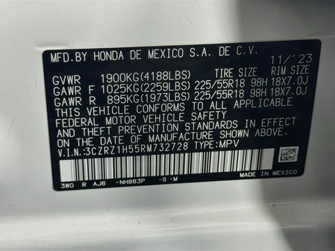 Used 2024 Honda HR-V Sport image 12