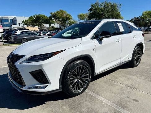 Certified 2022 Lexus RX 450h F Sport w/ Cold Area Package (CT) image 3
