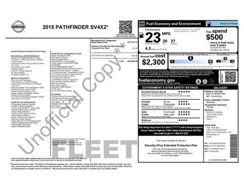 Used 2015 Nissan Pathfinder SV FWD image 39