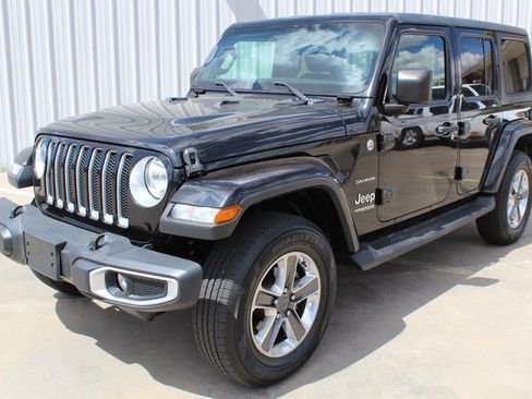 Used 2020 Jeep Wrangler Unlimited Sahara image 1