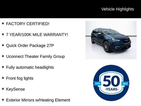 Used 2022 Chrysler Pacifica Limited w/ Uconnect Theater Family Group AWD/4WD image 8
