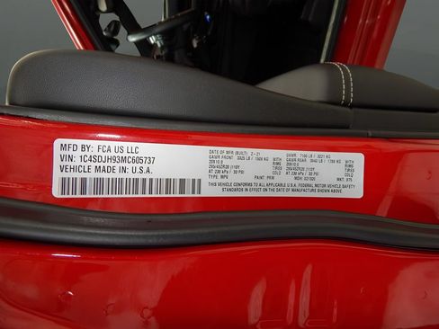 Used 2021 Dodge Durango SRT Hellcat w/ Premium Interior Group AWD/4WD image 24