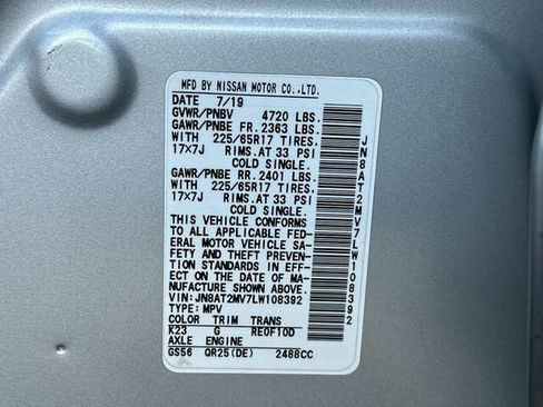 Used 2020 Nissan Rogue S w/ Special Edition Package image 35