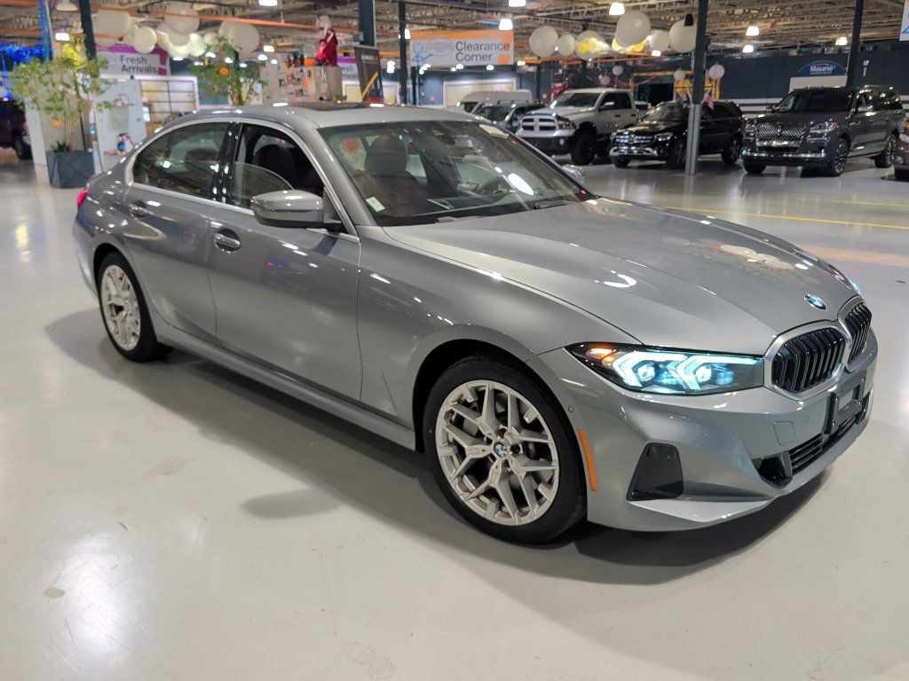 Certified 2025 BMW 330i xDrive Sedan w/ Premium Package AWD/4WD image 1