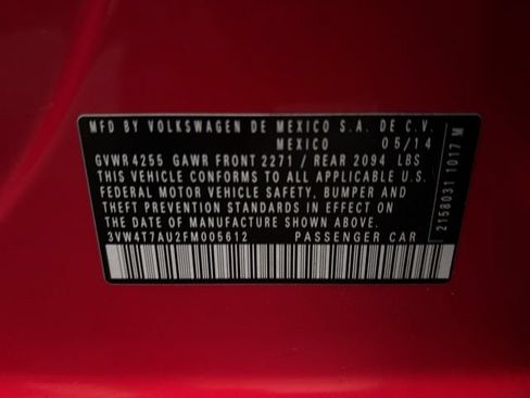 Used 2015 Volkswagen GTI S FWD image 13