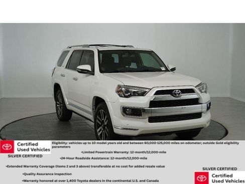 Certified 2018 Toyota 4Runner Limited AWD/4WD image 1