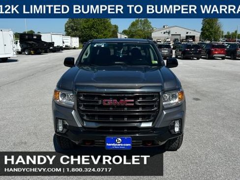 Certified 2021 GMC Canyon AT4 w/ Driver Alert Package AWD/4WD image 8