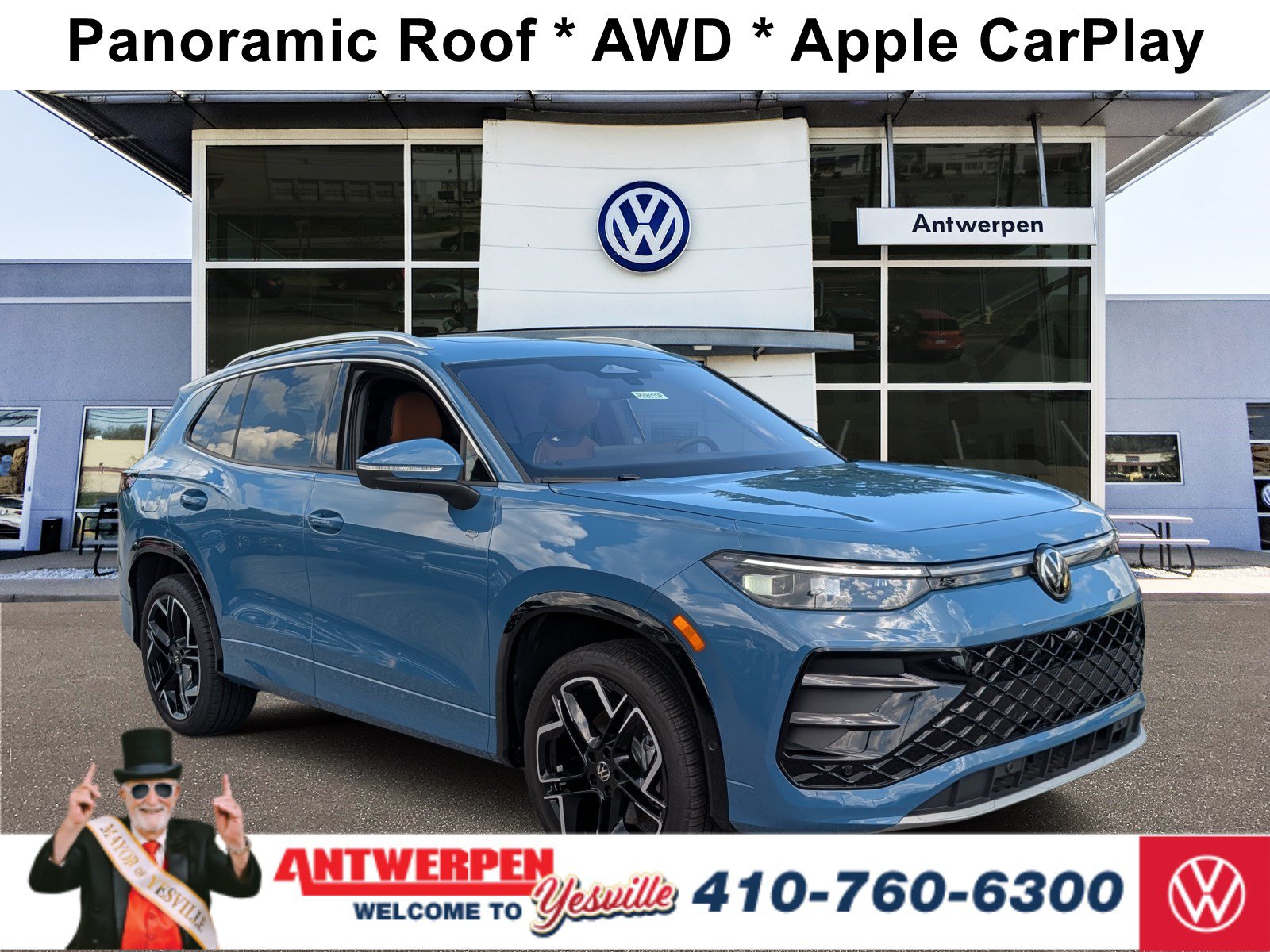 Used 2025 Volkswagen Tiguan SEL R-Line AWD/4WD image 1