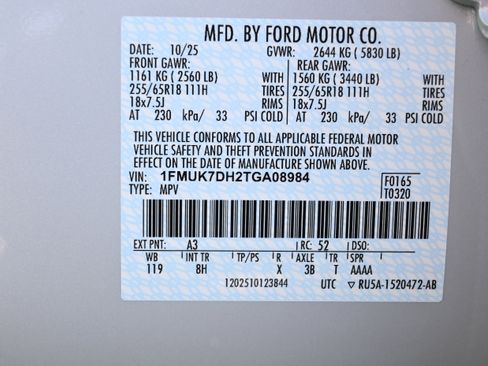 New 2026 Ford Explorer Active image 39