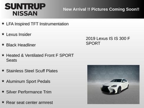 Used 2019 Lexus IS 300 F Sport AWD/4WD image 17