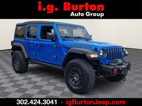 Used 2022 Jeep Wrangler Unlimited Rubicon w/ Xtreme Recon 35" Tire Package AWD/4WD image 1