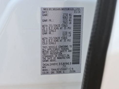 Certified 2026 INFINITI QX60 Luxe w/ Cargo Package FWD image 26